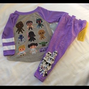 Disney Girl’ Star Wars PJ’s